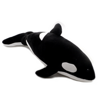 doudou orque noir et blanc