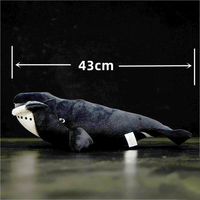 peluche baleine à bosse 43 cm