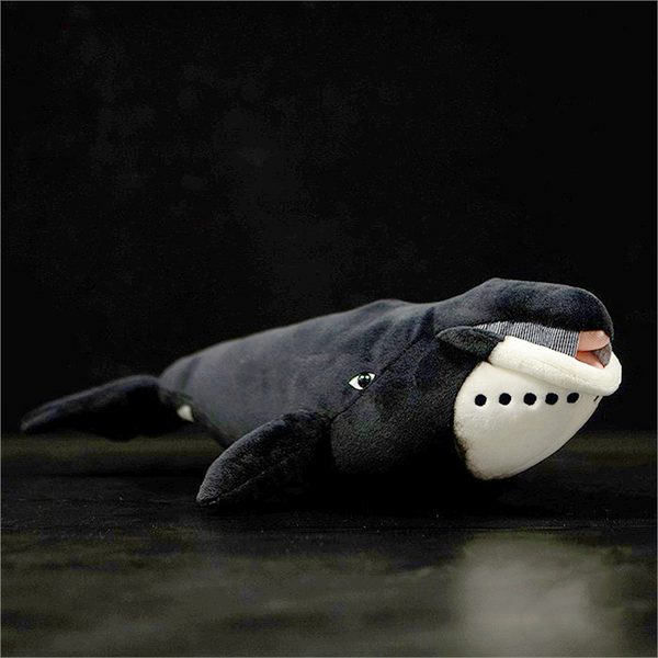 Orca peluche douce noir et blanc - Univers Peluche