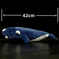 peluche baleine boréale 42cm